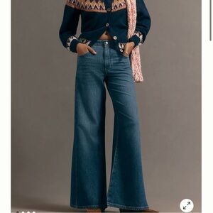 The Adi Mid-Rise Flare Jeans by Pilcro